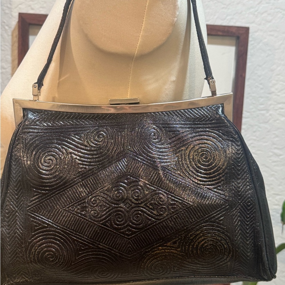 Rare Vintage Y2K Cole Haan Leather Handbag